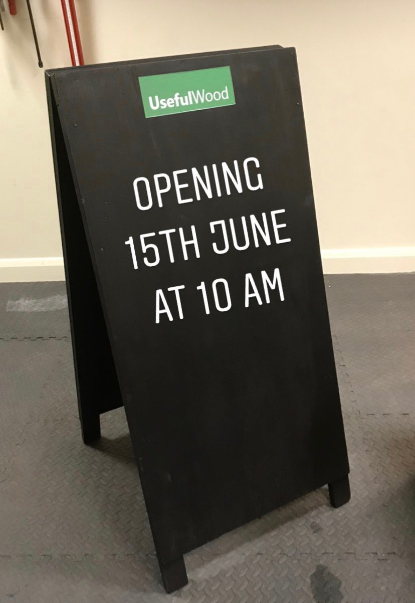 Wood store is re-opening! – The Useful Wood Company